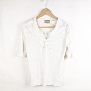 Liz claiborne ribbed shirt
